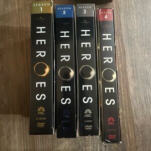 Season one through four of heroes